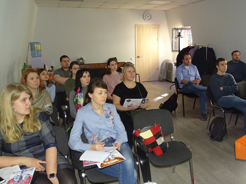 Участники занятия по лазерной стоматологии 11. апреля 2019 г.Москва